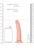 Slim Realistic Dildo with Suction Cup - 6/ 15,5 cm